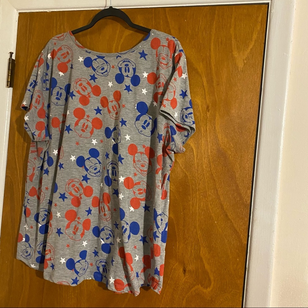 Disney Mickey Mouse short sleeve shirt size 3X - Picture 4 of 7